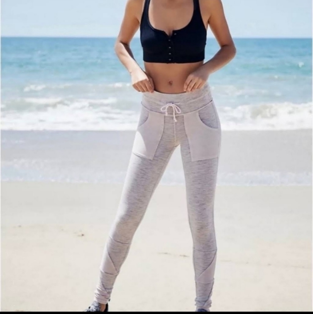 Free People Kyoto Legging Dark Silver MSRP $128